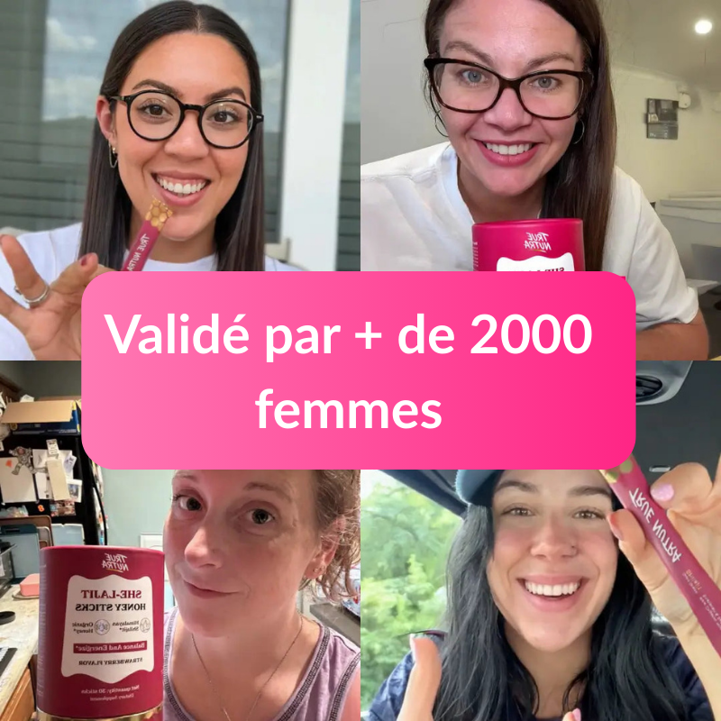 Shilajit Énergie Féminine