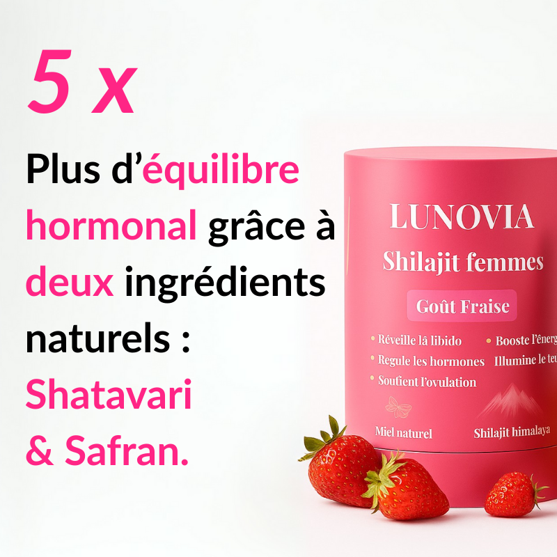 Shilajit Énergie Féminine