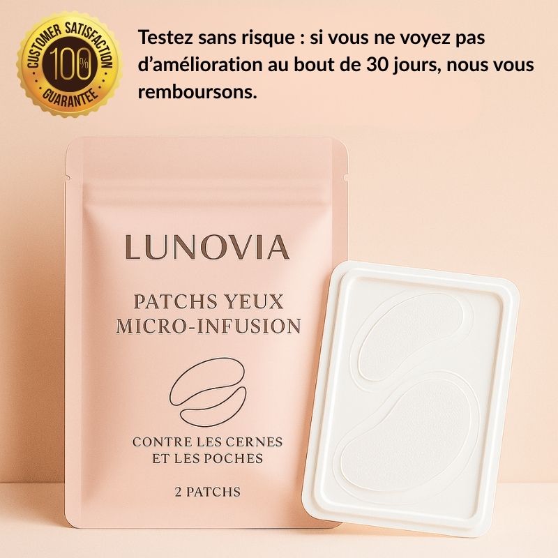 Patch yeux micro-infusions Lunovia