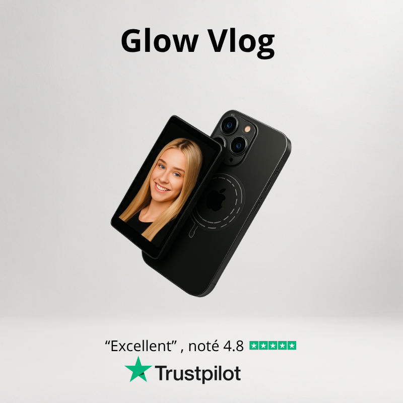 Ecran Magnétique Glow Vlog™